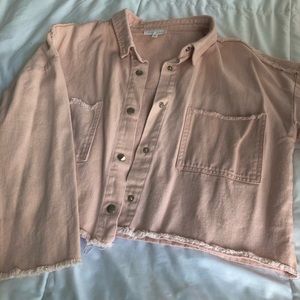 Cropped Denim Jacket